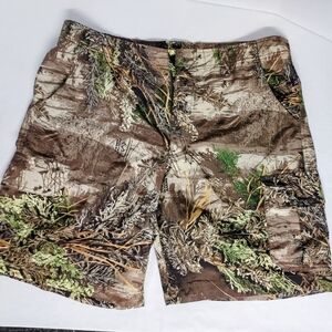 Gander Mountain Men's Camo Cargo Shorts - Brown/Green